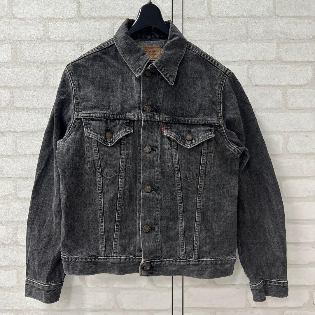 値下げ リーバイス Levi’s 70505 3rd 先染め ブラック Gジャン