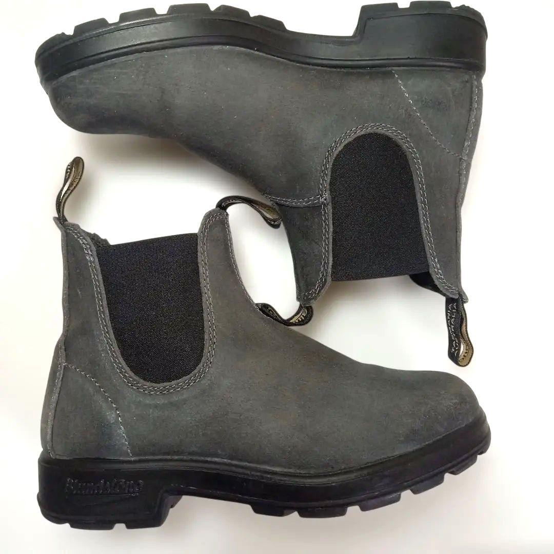 Blundstone ORIGINALS SteelGray UK3 スウェード