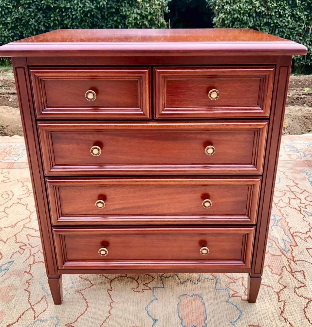 東海家具 KENT ケント 4段チェスト マホガニー IDC大塚家具