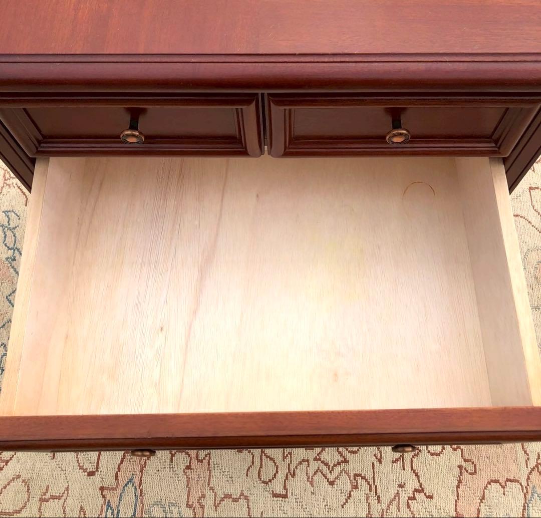 東海家具 KENT ケント 4段チェスト マホガニー IDC大塚家具