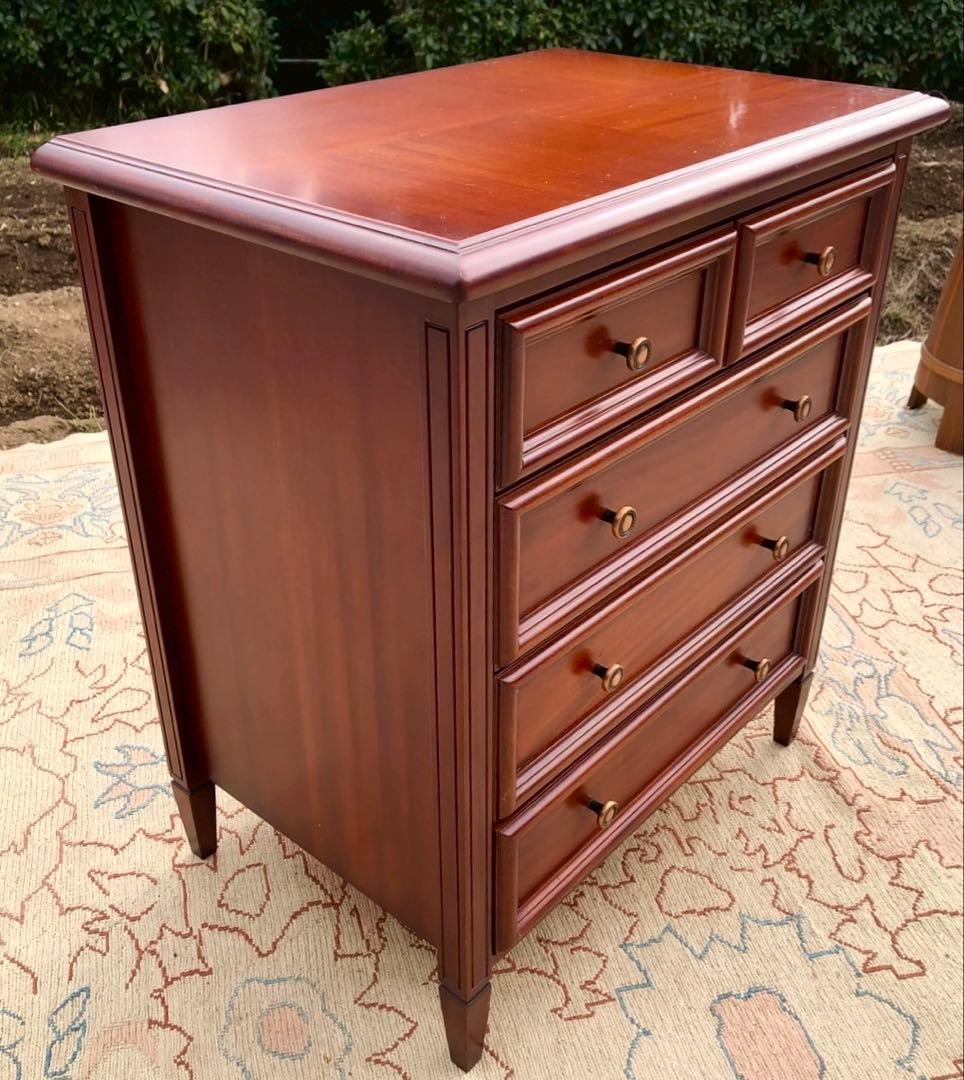 東海家具 KENT ケント 4段チェスト マホガニー IDC大塚家具