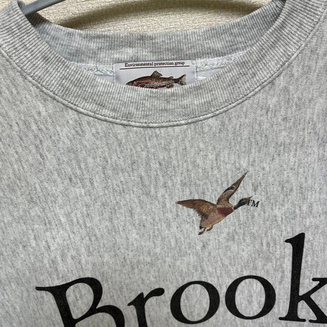 ブルック 新品未使用 裏起毛 トレーナー M