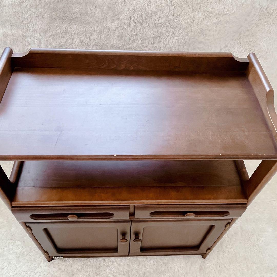 karimoku カリモク 天然木キッチンカウンター キャビネット サイドボード