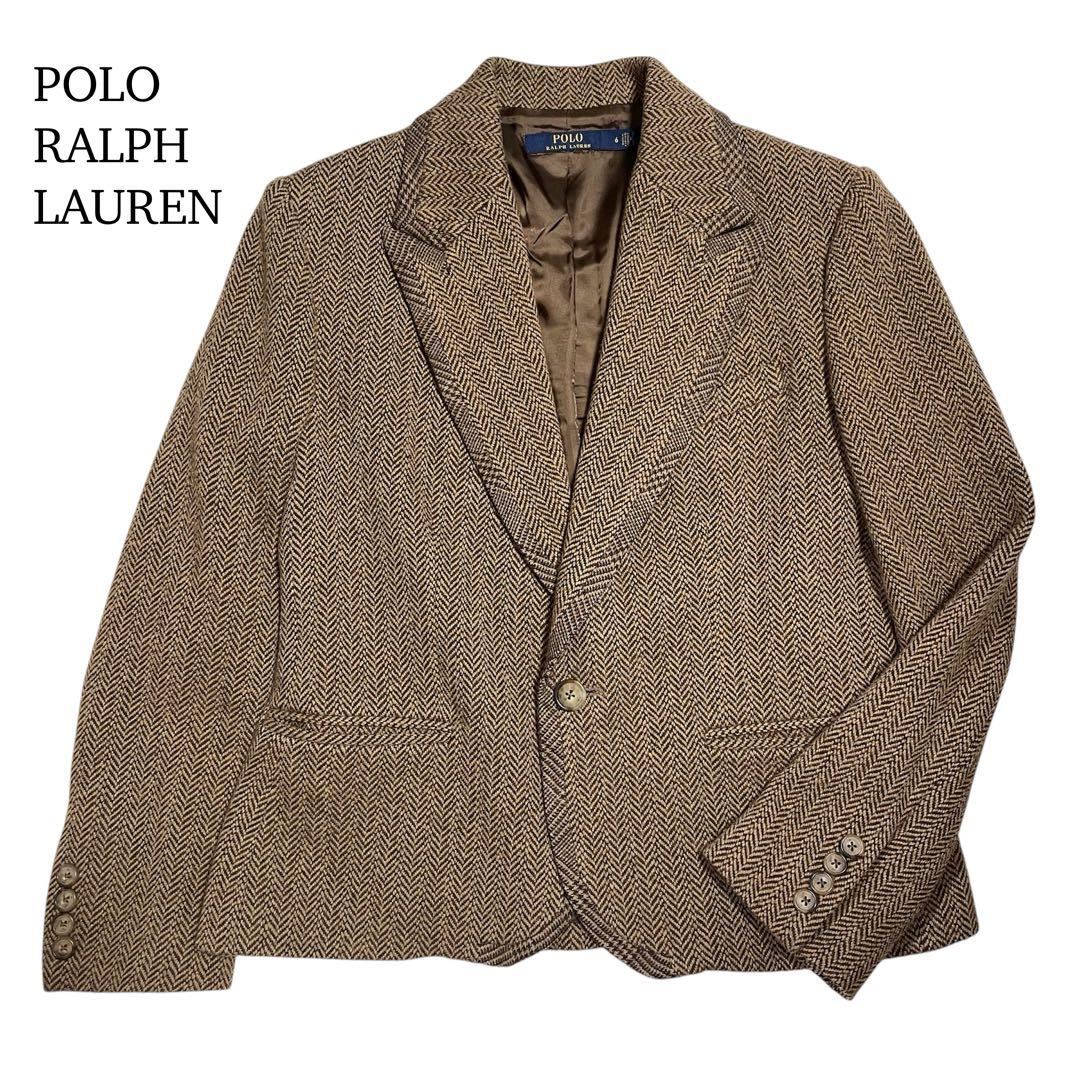 ポロラルフローレン ヘリンボーン ジャケット ウール フォーマル 6