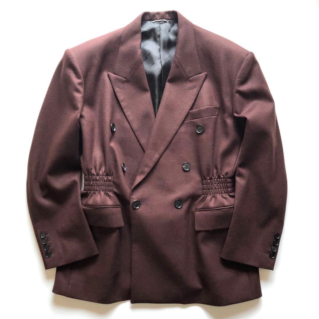 ★極美品★ジョンローレンスサリバン ダブルテーラードジャケット 20AW 44