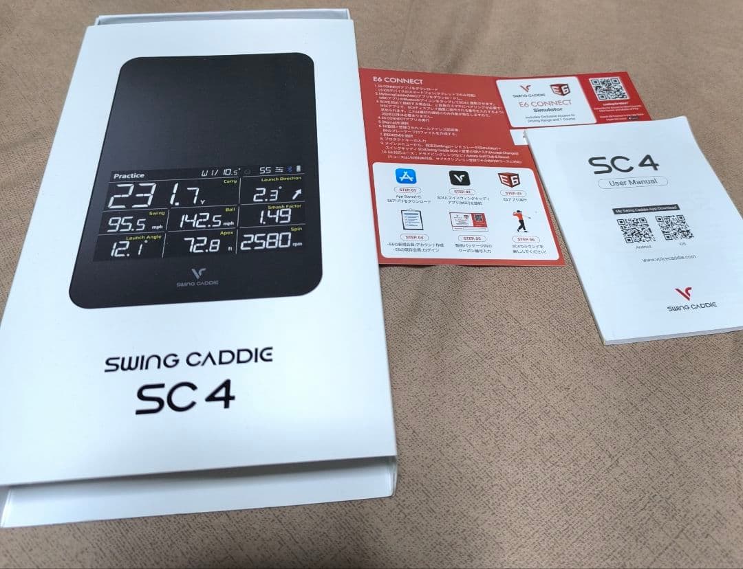 SWING CADDIE SC4 ゴルフスイング解析機