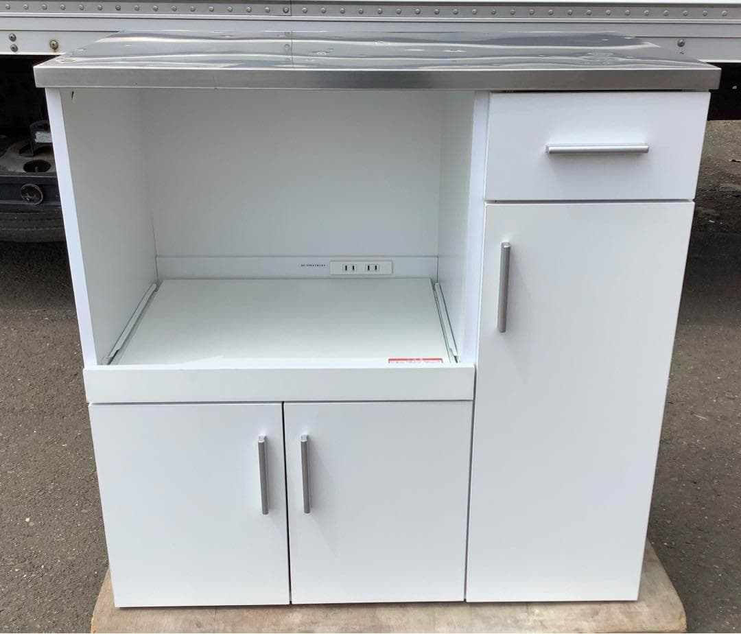 オーロラ姫 山善 キッチンカウンター SSY-C8580KCST