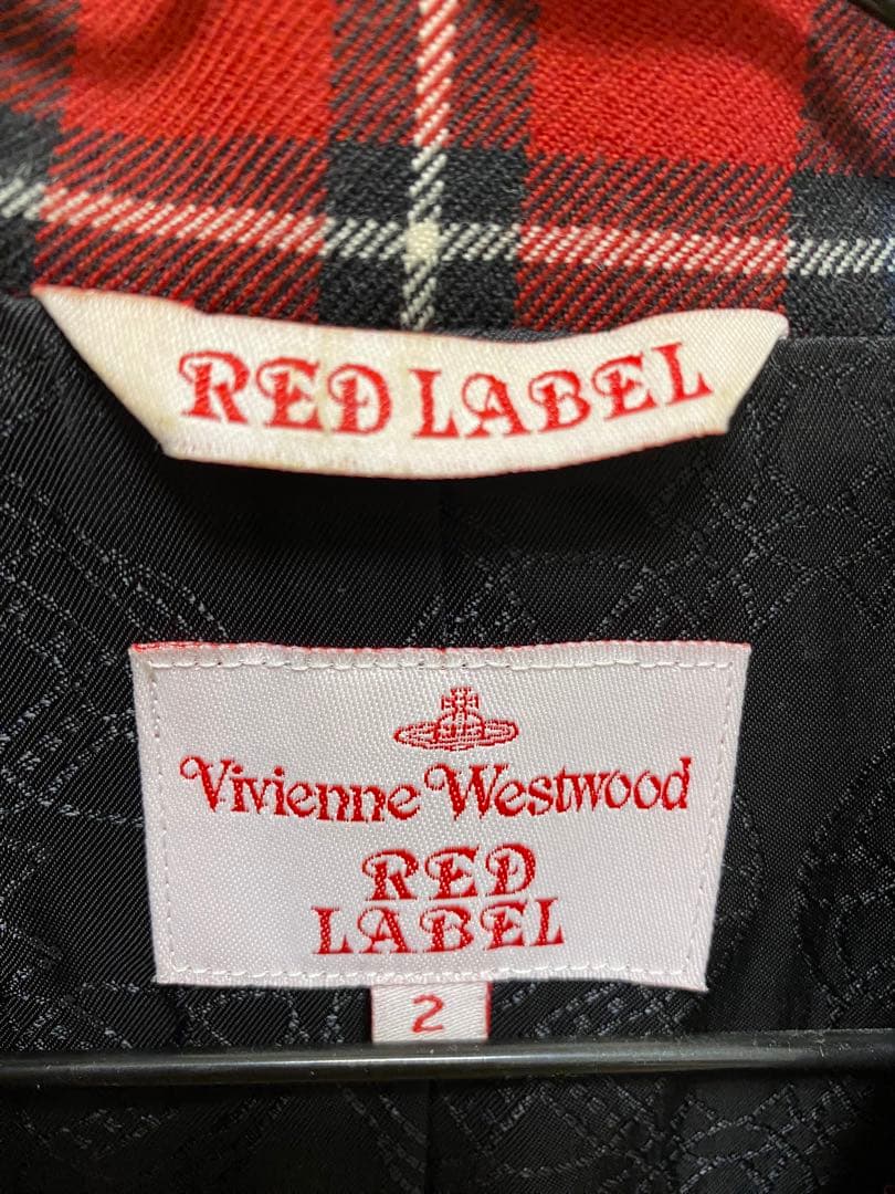 Vivienne Westwood RED LABEL ジャケット 赤 黒