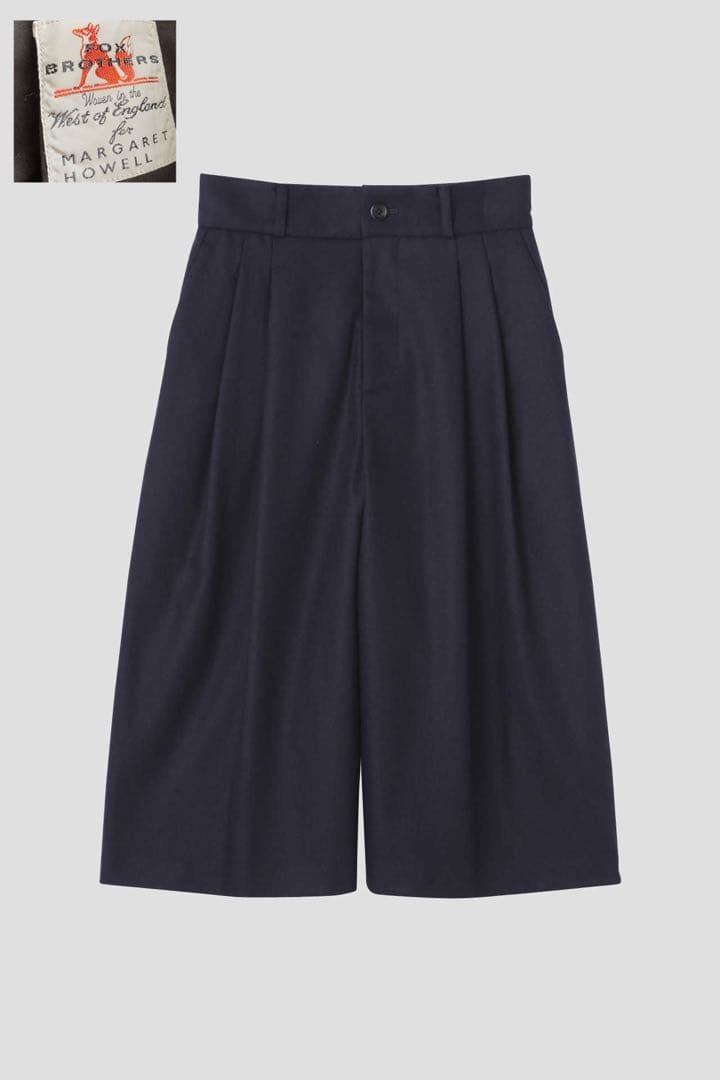 19SS マーガレットハウエル × フォックスブラザーズ ワイドキュロット