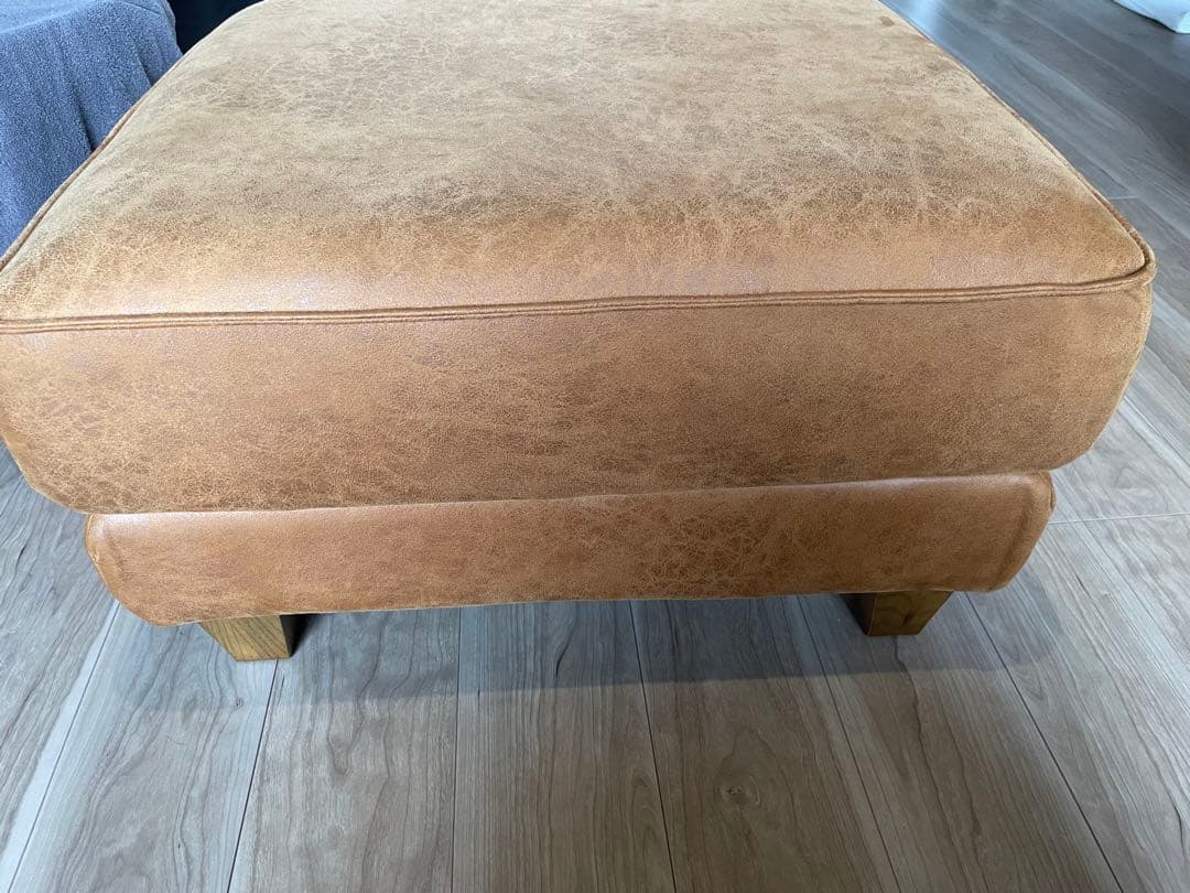 【ミッフィ】【手渡し】レザーテックス　リラックスフォーム　スツール