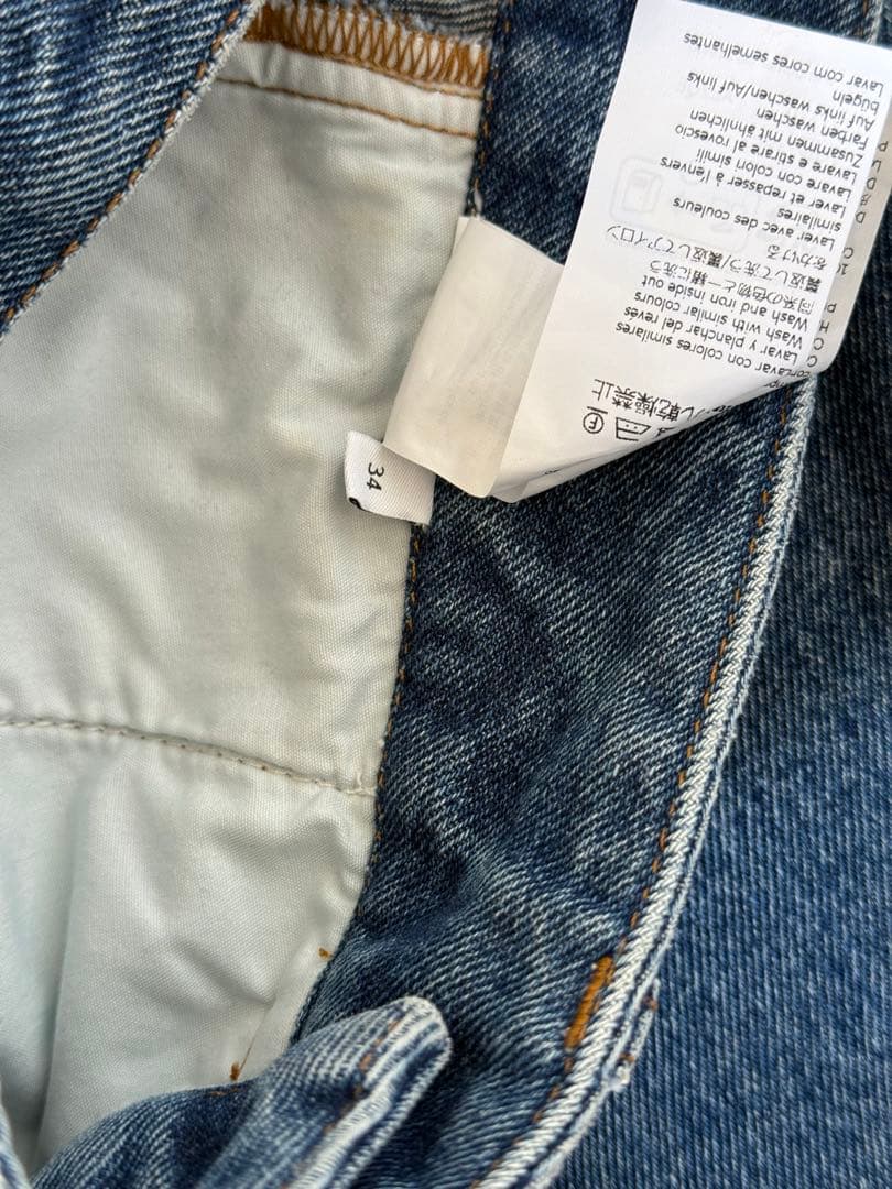 s*a様 LOEWE アナグラムショーツ（デニム）　未使用