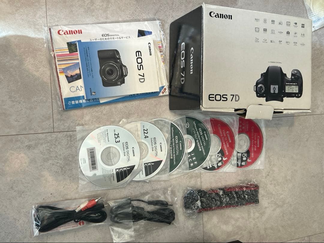 キャノン canon EOS 7D 動作品　canon