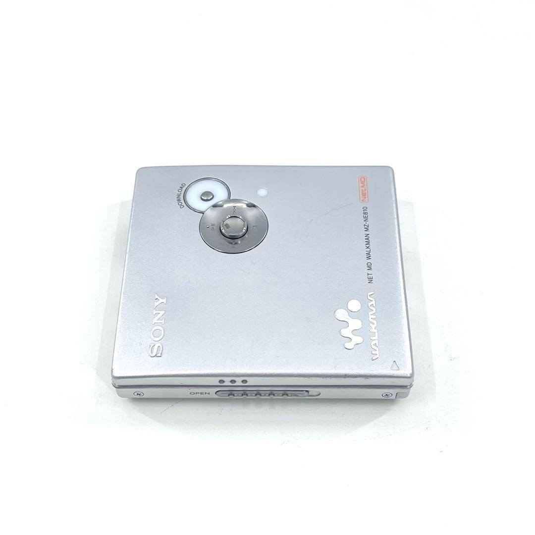 SONY MZ-NE810 NetMD対応 USB給電可 MDプレーヤー