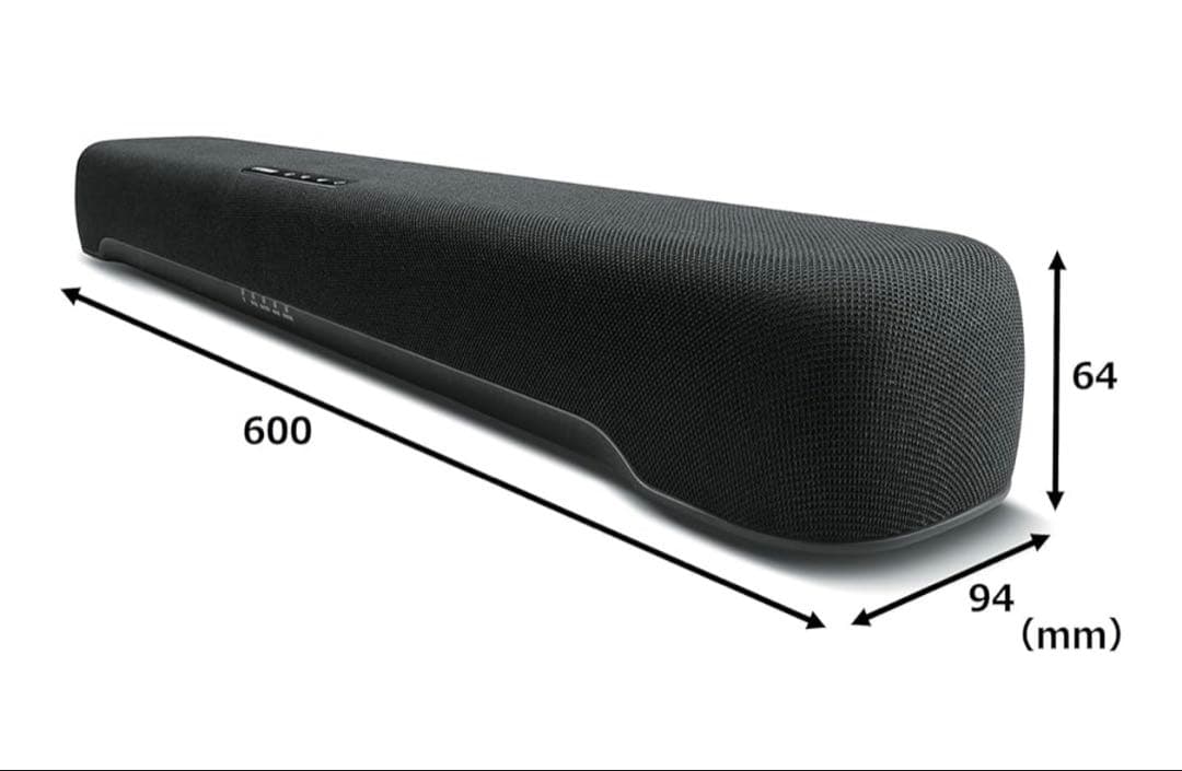 2023年製　ヤマハ(YAMAHA) コンパクトサウンドバー SR-C20A