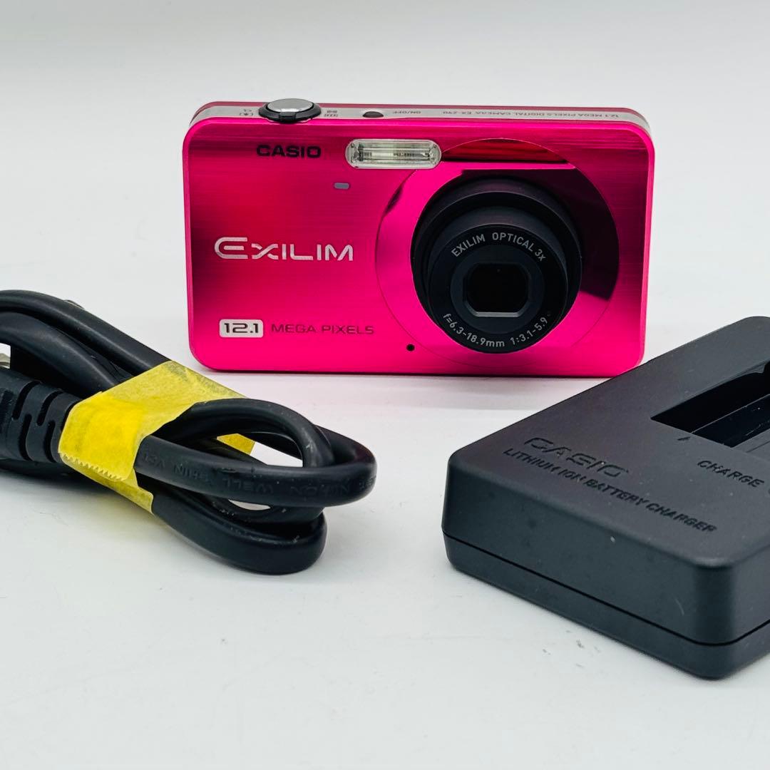 【美品・動作確認済】CASIO EXILIM EX-Z90 ピンク コンデジ