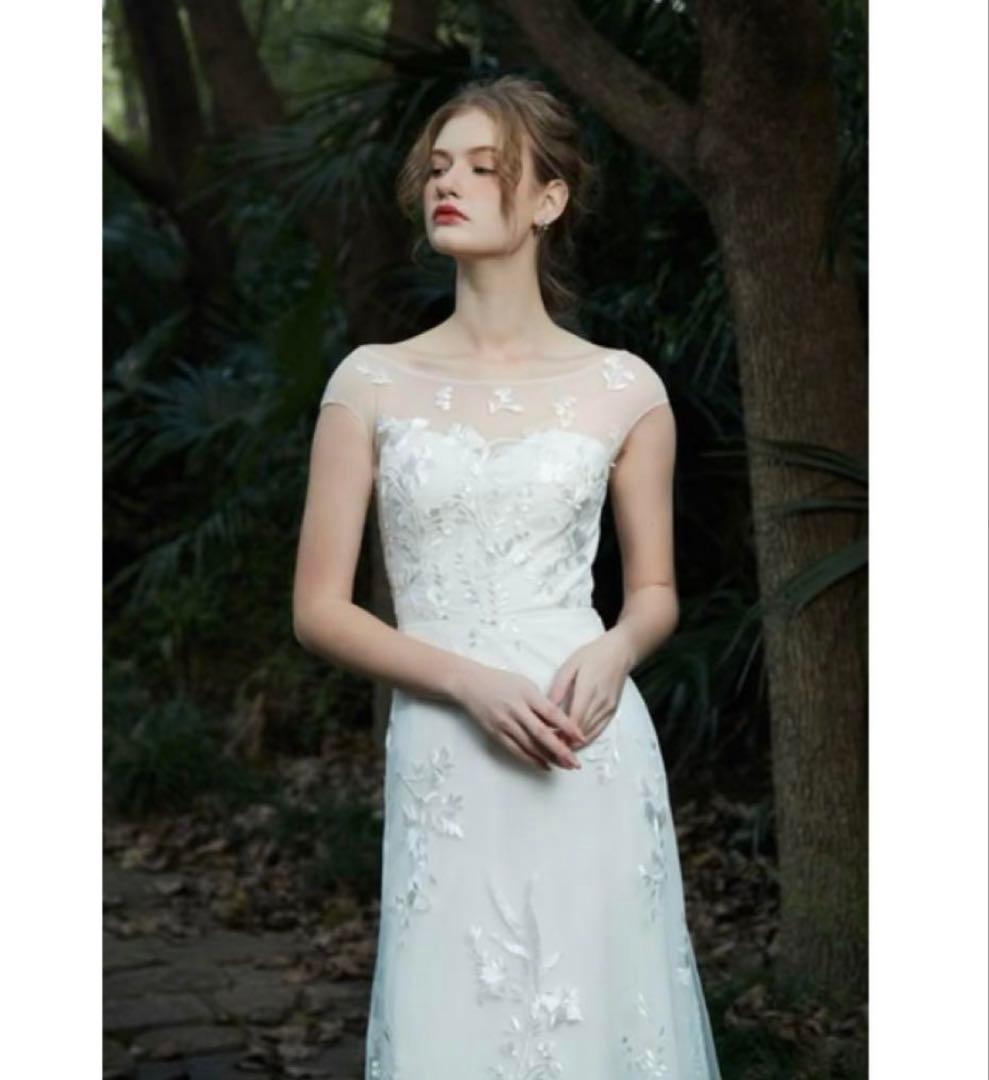 ウェディングドレス　W214　ドレスプロダクション　前撮り　結婚式