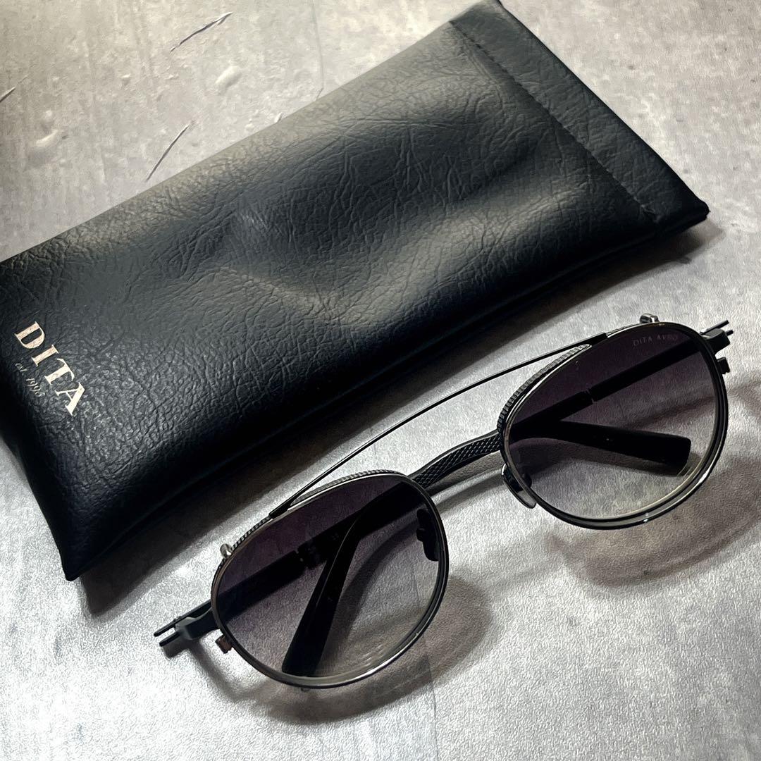 限定生産モデル　最高級　DITA ディータ チタン　クリップオン　サングラス