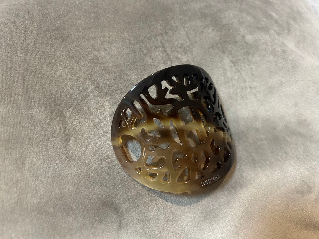 【ひろ＊＊さん専用】HERMES ヘアアクセサリー グレー