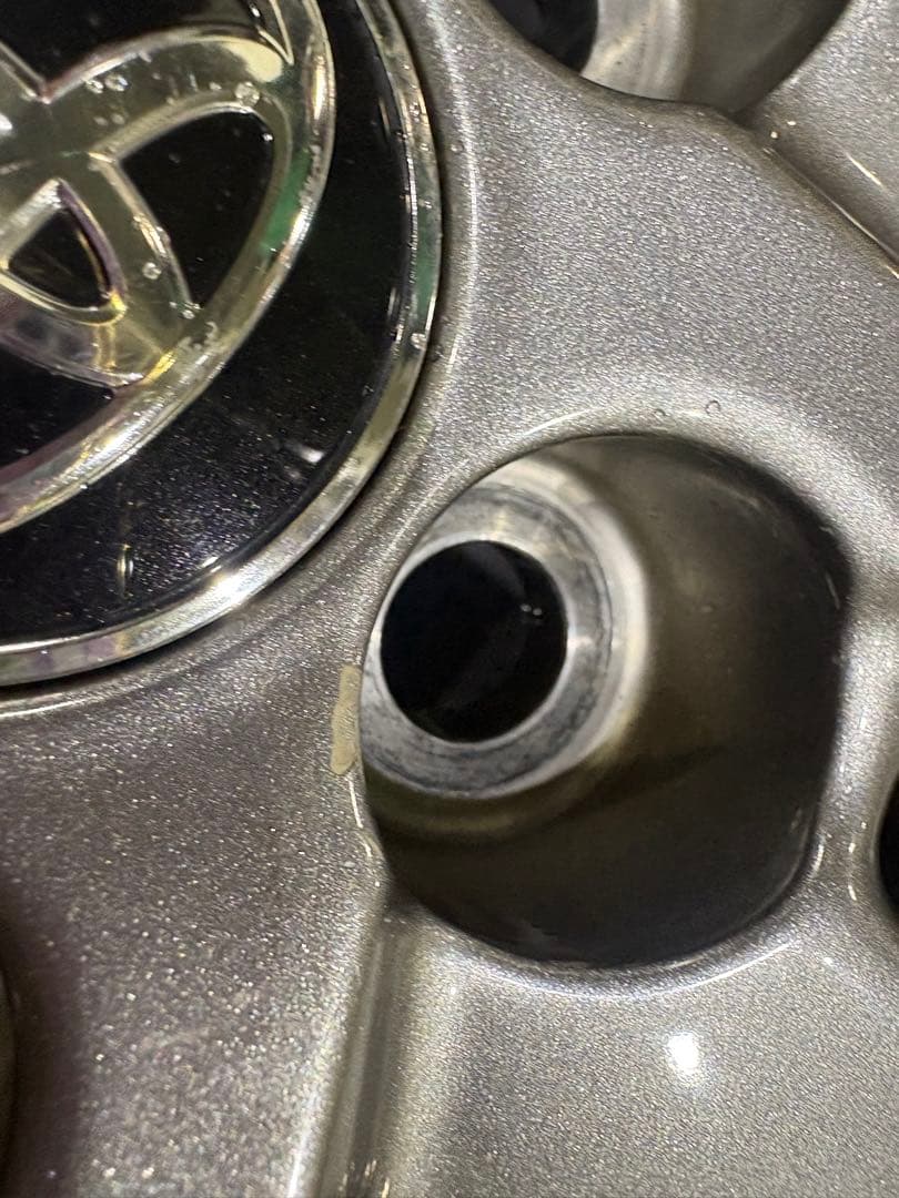 よじもた様②170系 シエンタ純正　15インチ アルミホイール　2枚