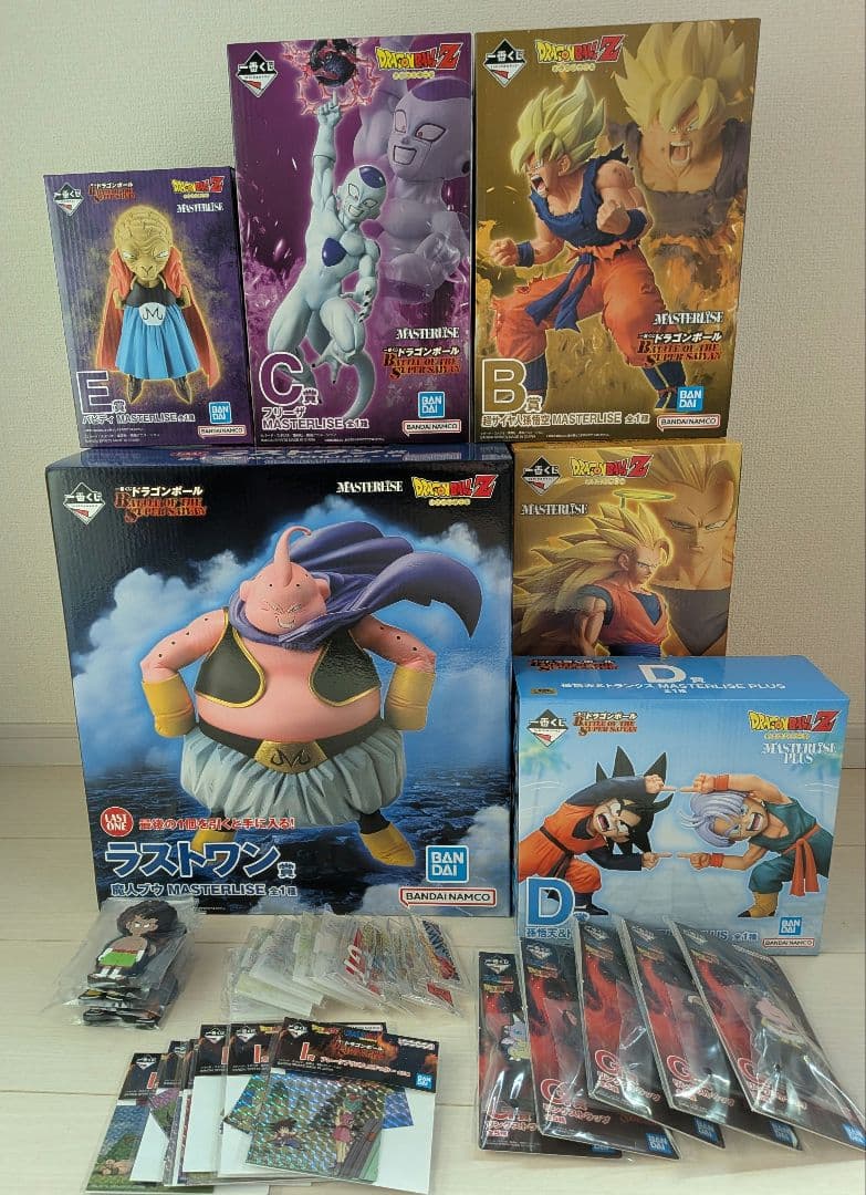 ドラゴンボール　1番くじ　全種コンプリートセット　ラストワンABCDEフィギュア
