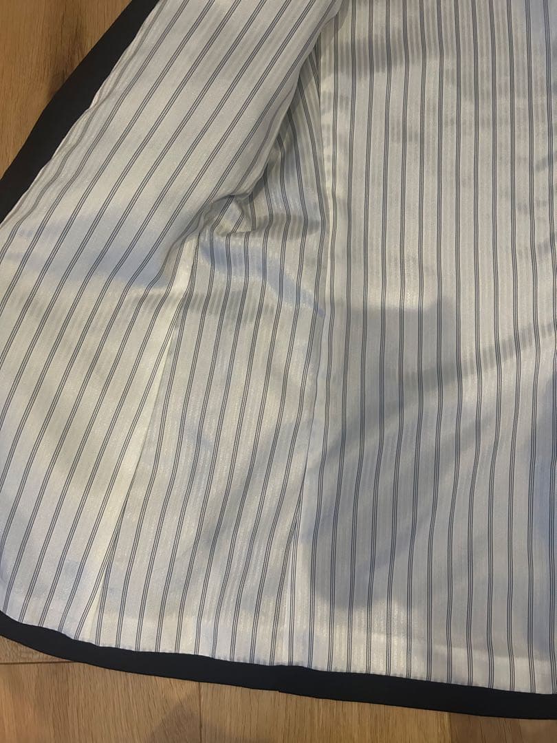 美品！男子スーツ　150-160 グリーンレーベル　ネイビー