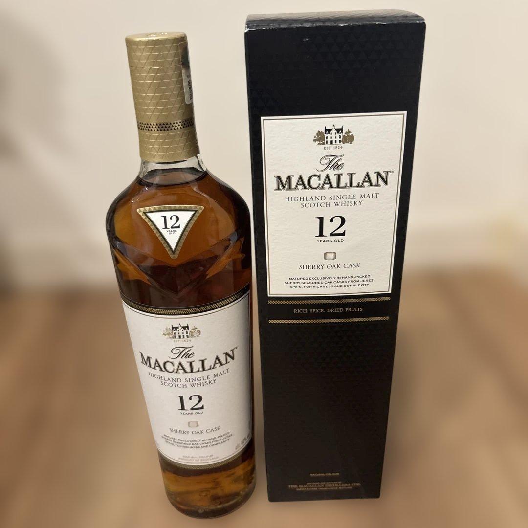 （未開封）The Macallan 12年 シェリーオークカスク