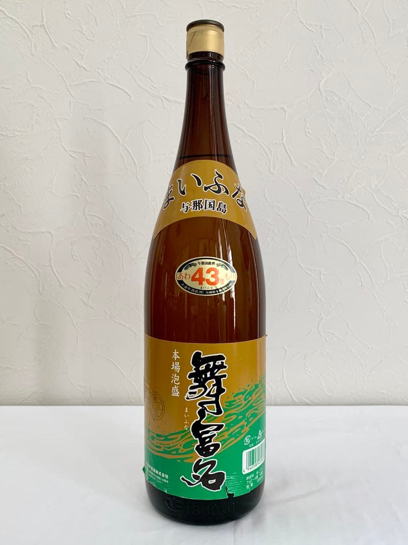 入波平酒造「 舞富名 」 43度,1,800ml 17年物 / 泡盛古酒