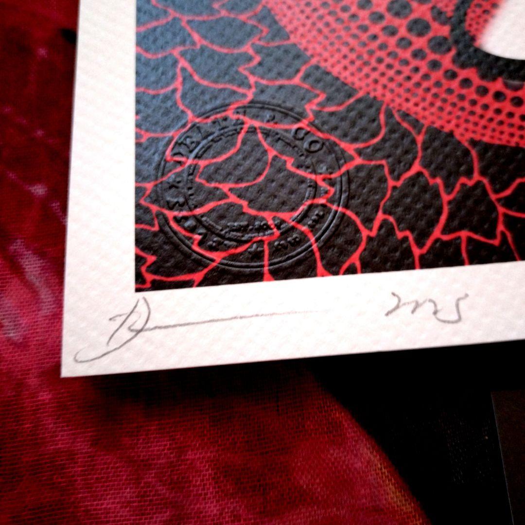 AKH額装death nyc 世界限定草間彌生　スヌーピー　Supreme