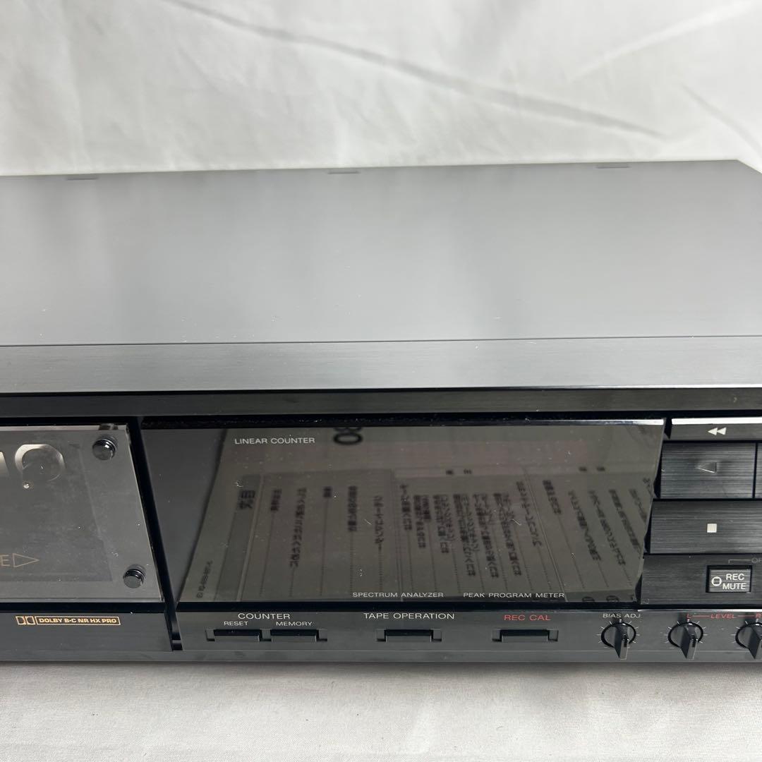 SONY TC-RX80 カセットデッキ リモコン 説明書