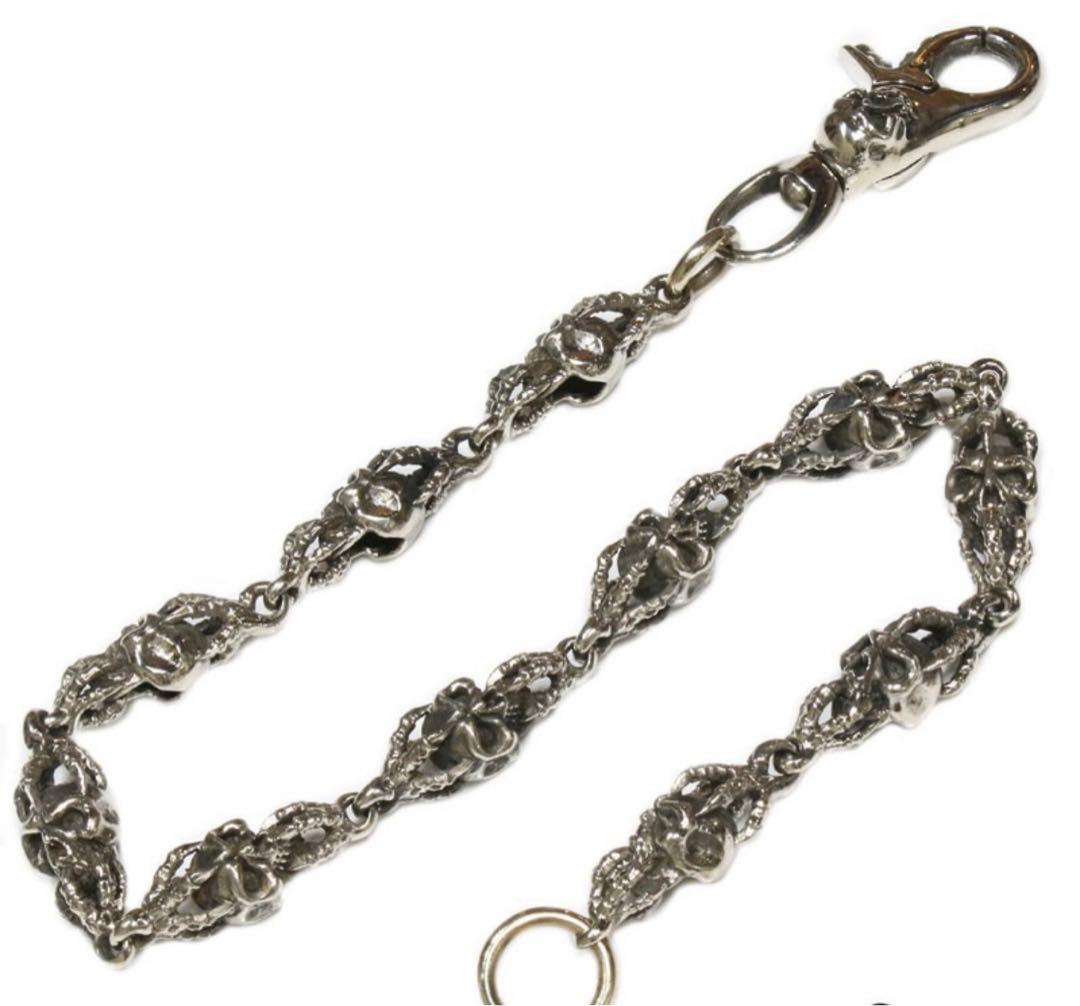 小物 skull wallet chain y2k
