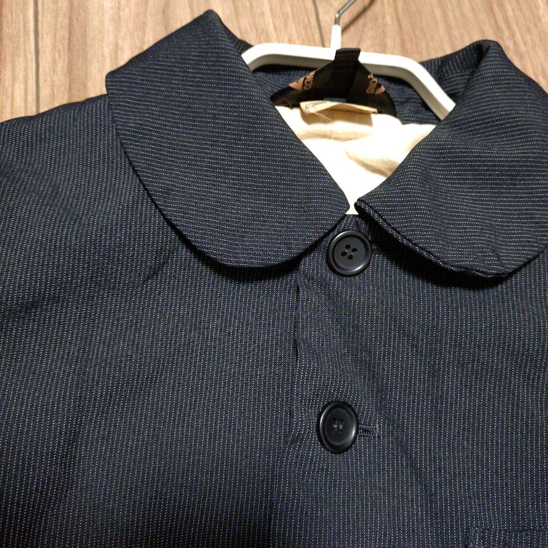 ブラックコムデギャルソン テーラードジャケット S ポリ縮絨加工