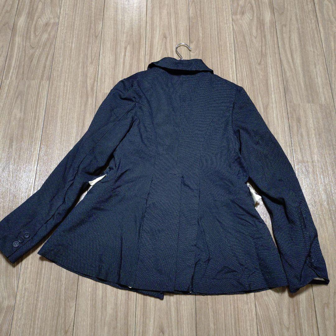 ブラックコムデギャルソン テーラードジャケット S ポリ縮絨加工