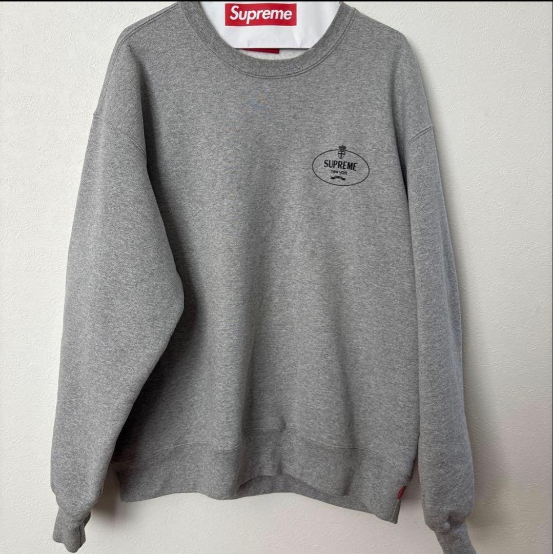 トップス Supreme Crest Crewneck