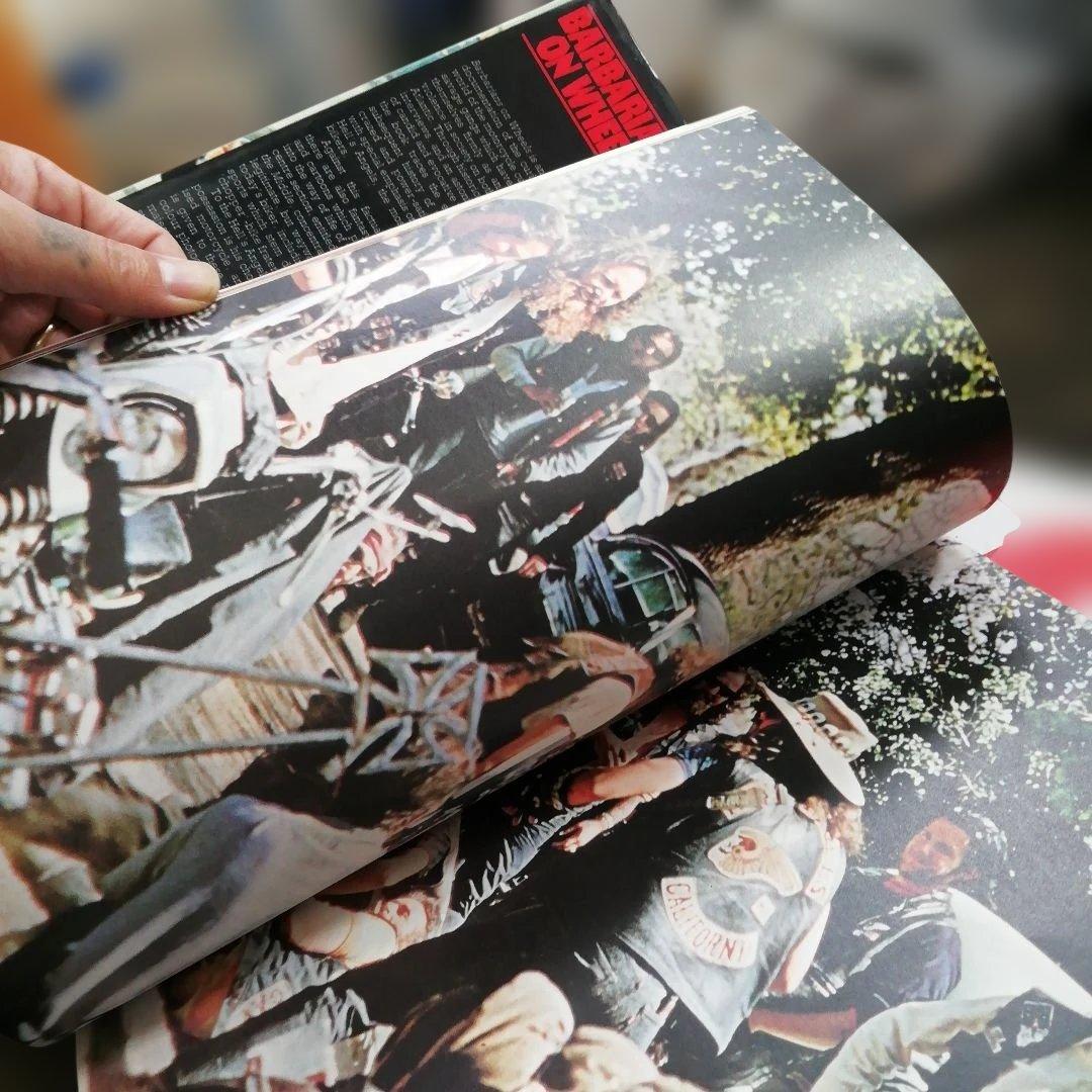 barbarians on wheels　ヘルズエンジェルス　写真集