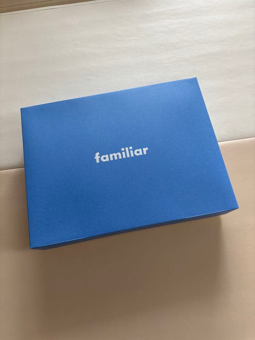 【美品】familiar ベビードレス セット　帽子　おくるみ　ツーウェイオール