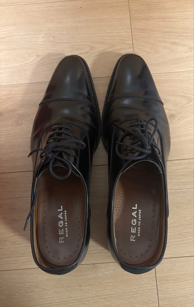 リーガルREGAL ストレートチップビジネスシューズ