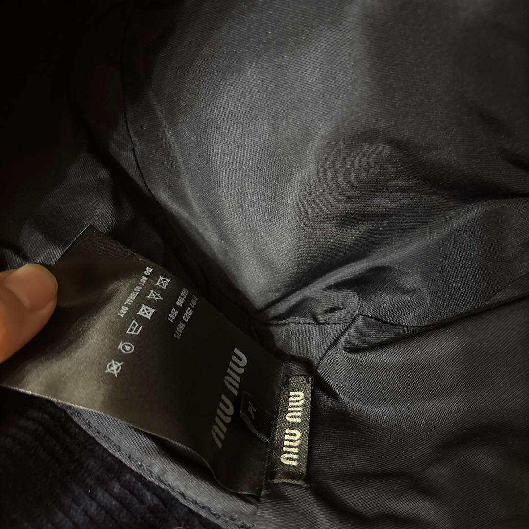 【bobmy】MIU MIU コーデュロイ　ハット