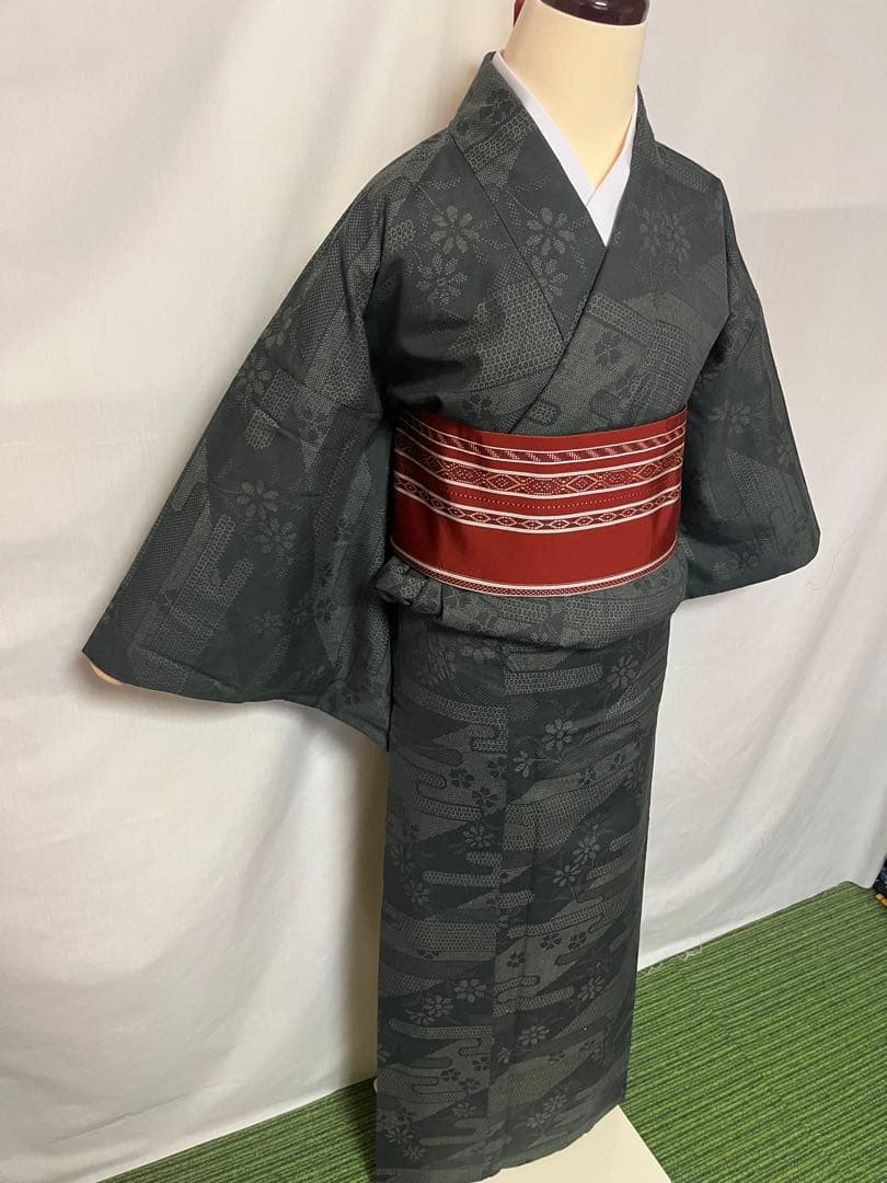 ☘️目玉品☘️【至宝品】●茨城県重要無形文化財●【結城紬】●草木染●高機織●紬●