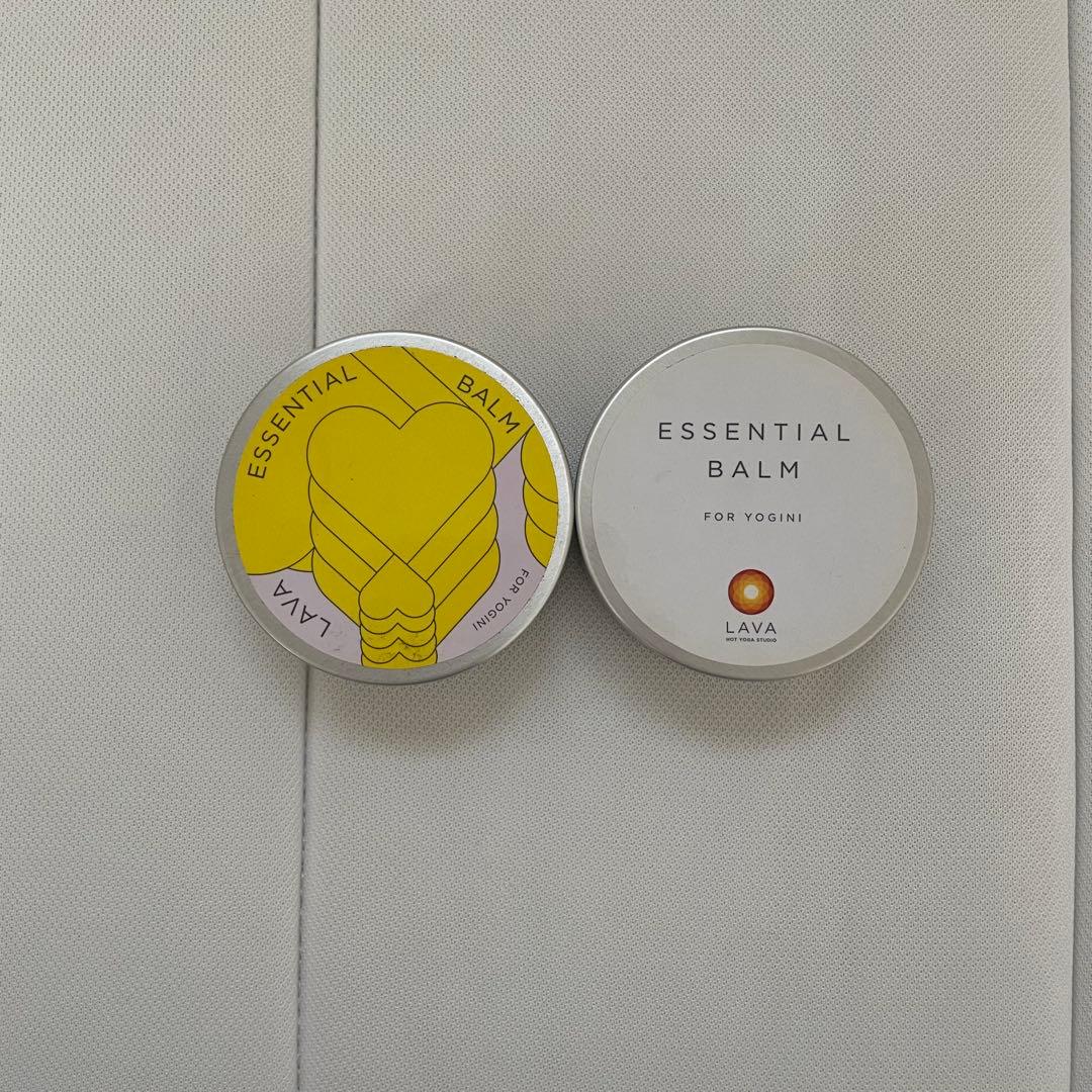 【LAVA/美品】ヨガマット,ラグ,ケース,バーム×2,5点セット