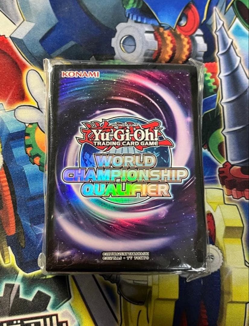 未開封 遊戯王 WCQ 2018 紫 スリーブ