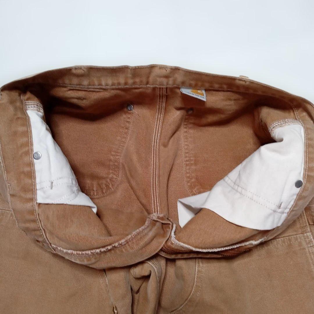 carhartt カーハートダブルニー　 90sUSA製 W34L30 ベージュ