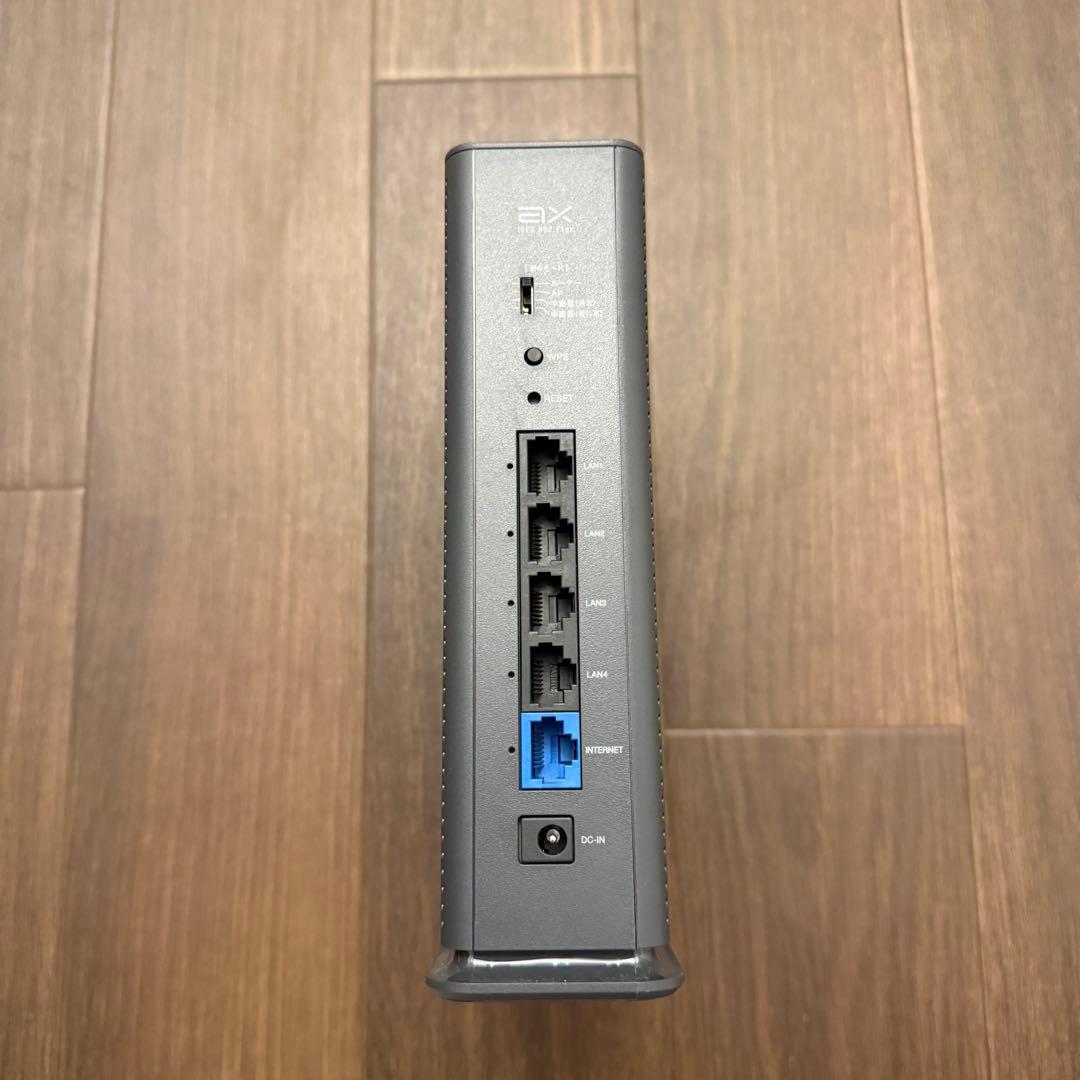 エレコム Wi-Fi 6Eルーター WRC-XE5400GS-G｜高速通信