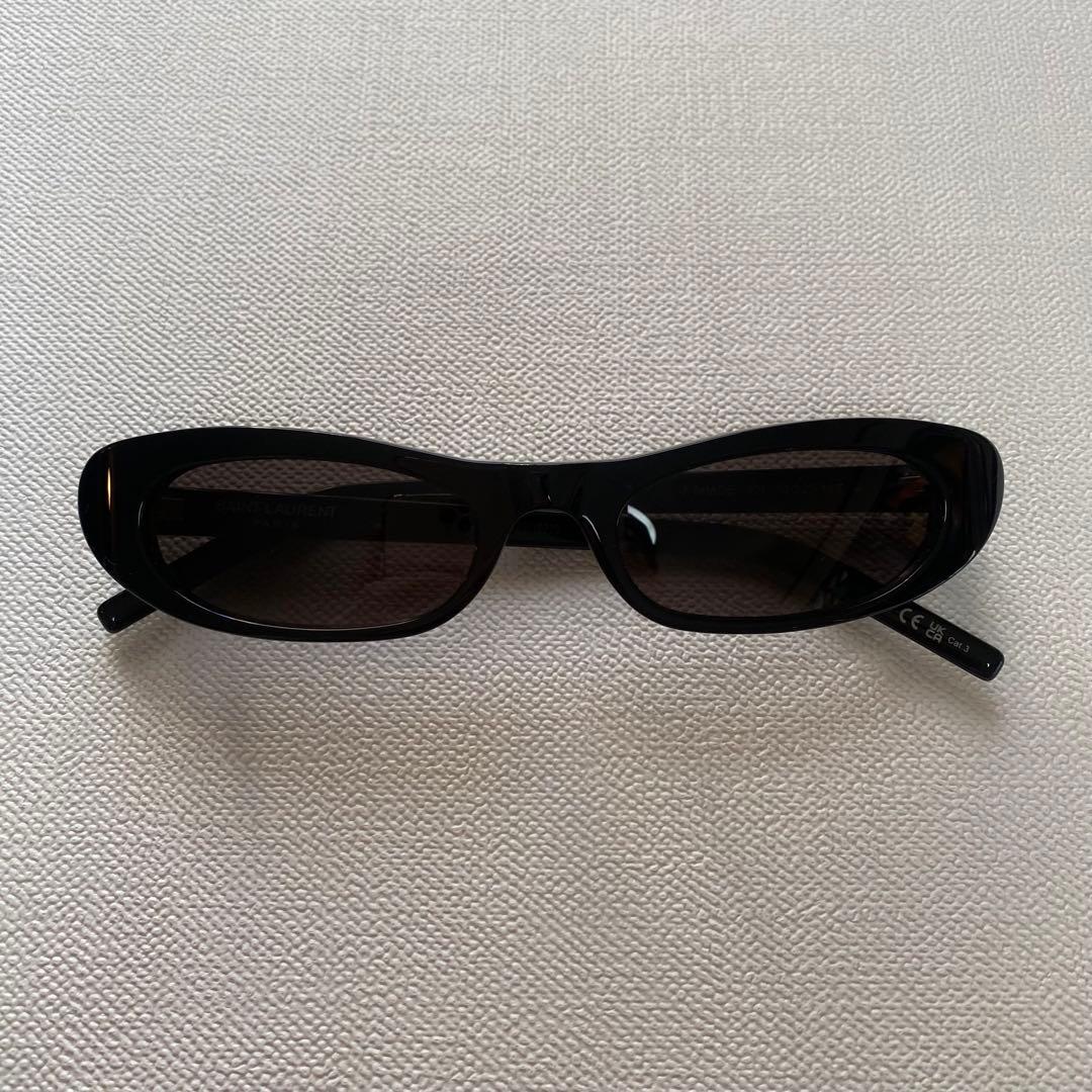 中古品 Saint Laurent SL 557 SHADE BLACK
