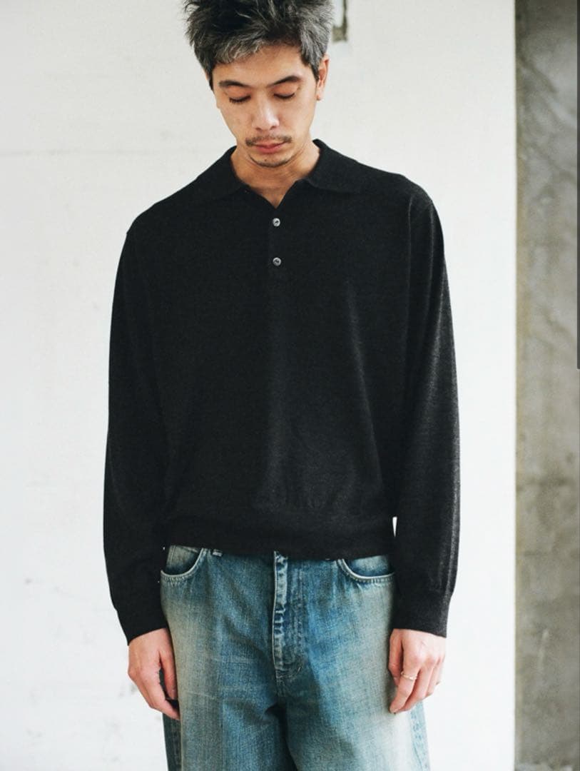 lidnm Te/Ca Milled Light Polo M(即発送)