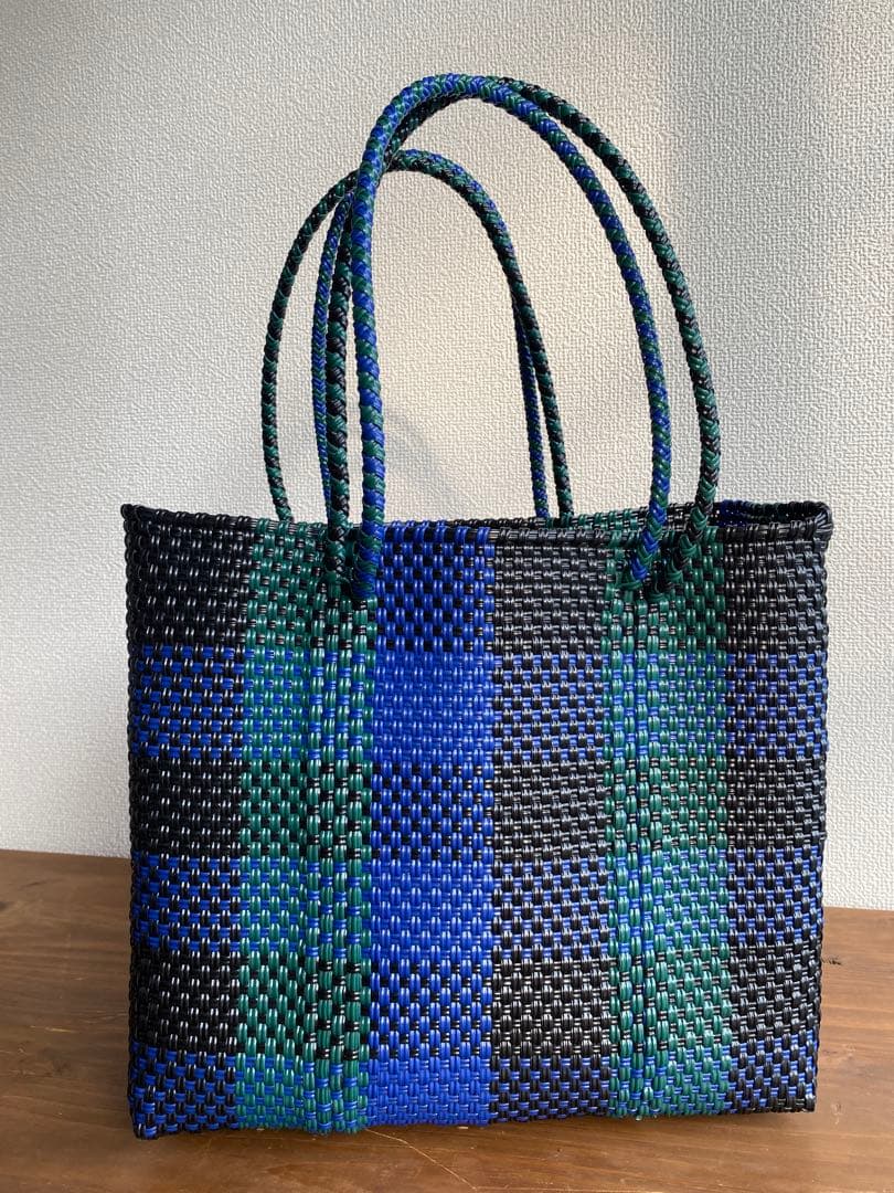 #G22-L2-Mサイズ　メキシコ　オアハカ　メルカドバッグ