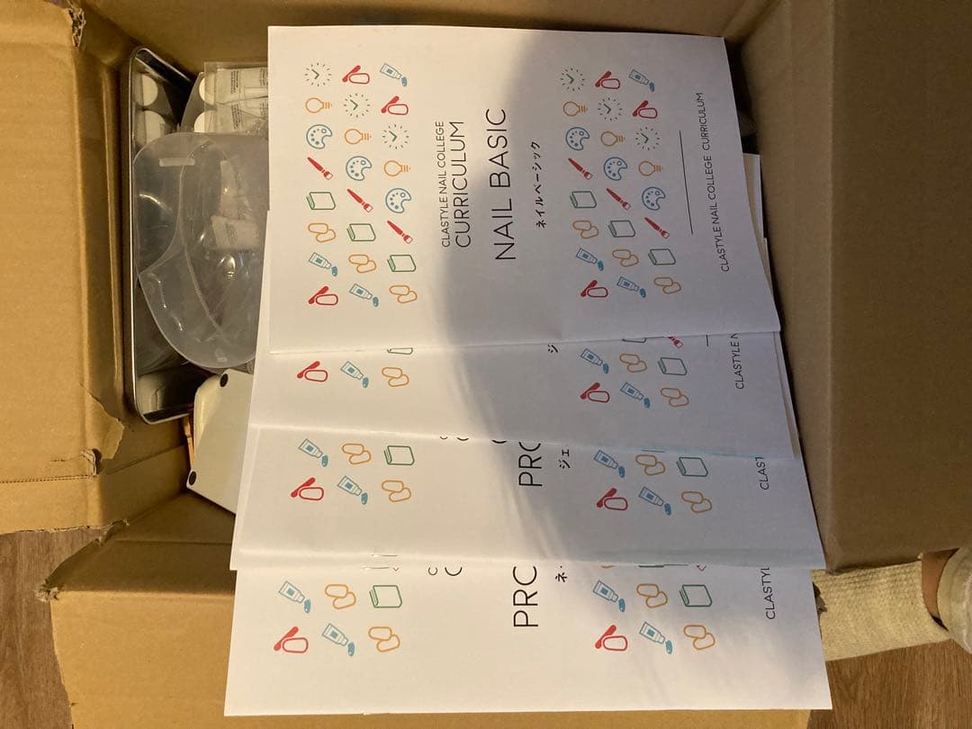 ネイル検定セット☆ハンド&ポリッシュ&ジェル＆小物類&教材