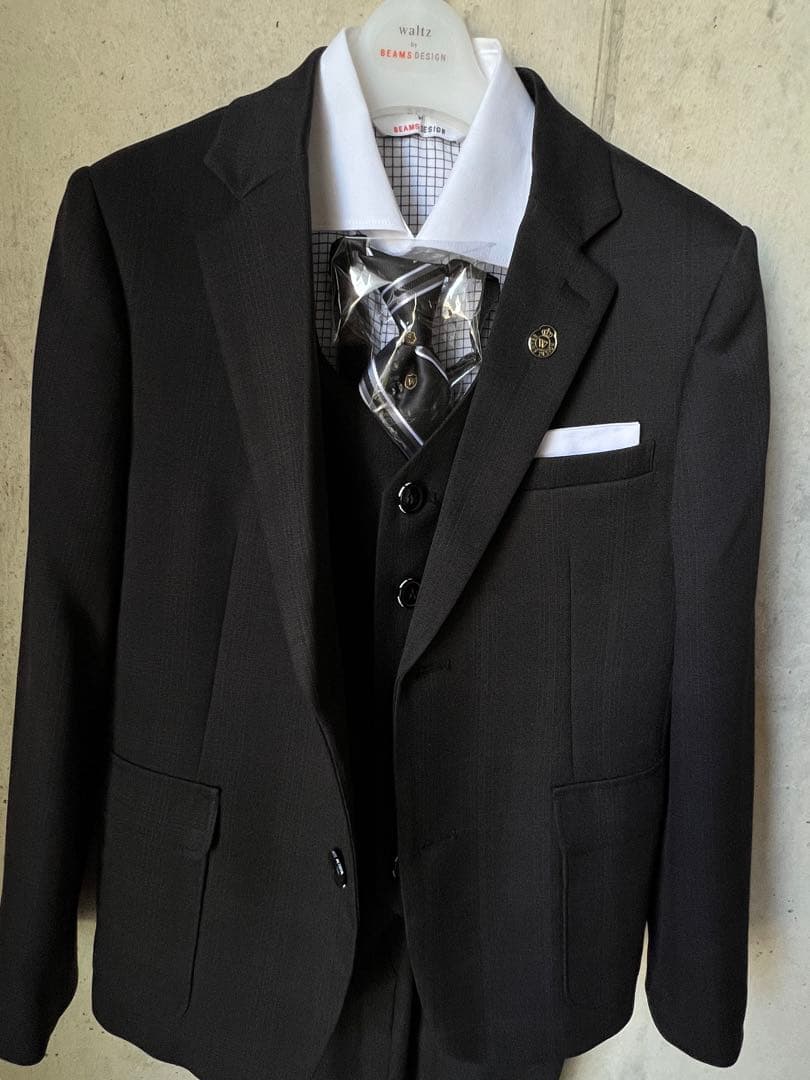 卒業式　男の子　スーツ 150　5点セット　入学式　発表会　子ども　スーツ