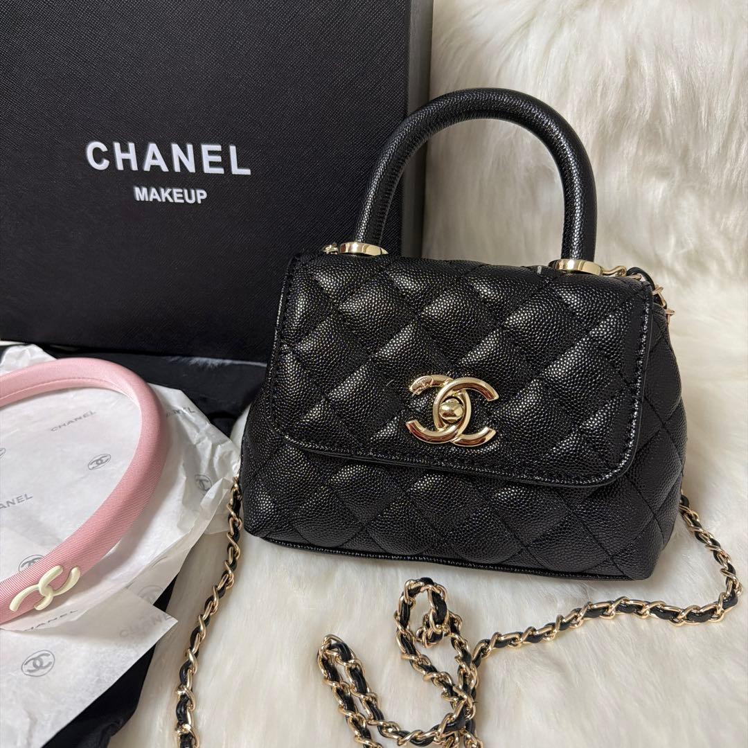 新品☆CHANEL ノベルティ☆ハンドルミニショルダーバッグ