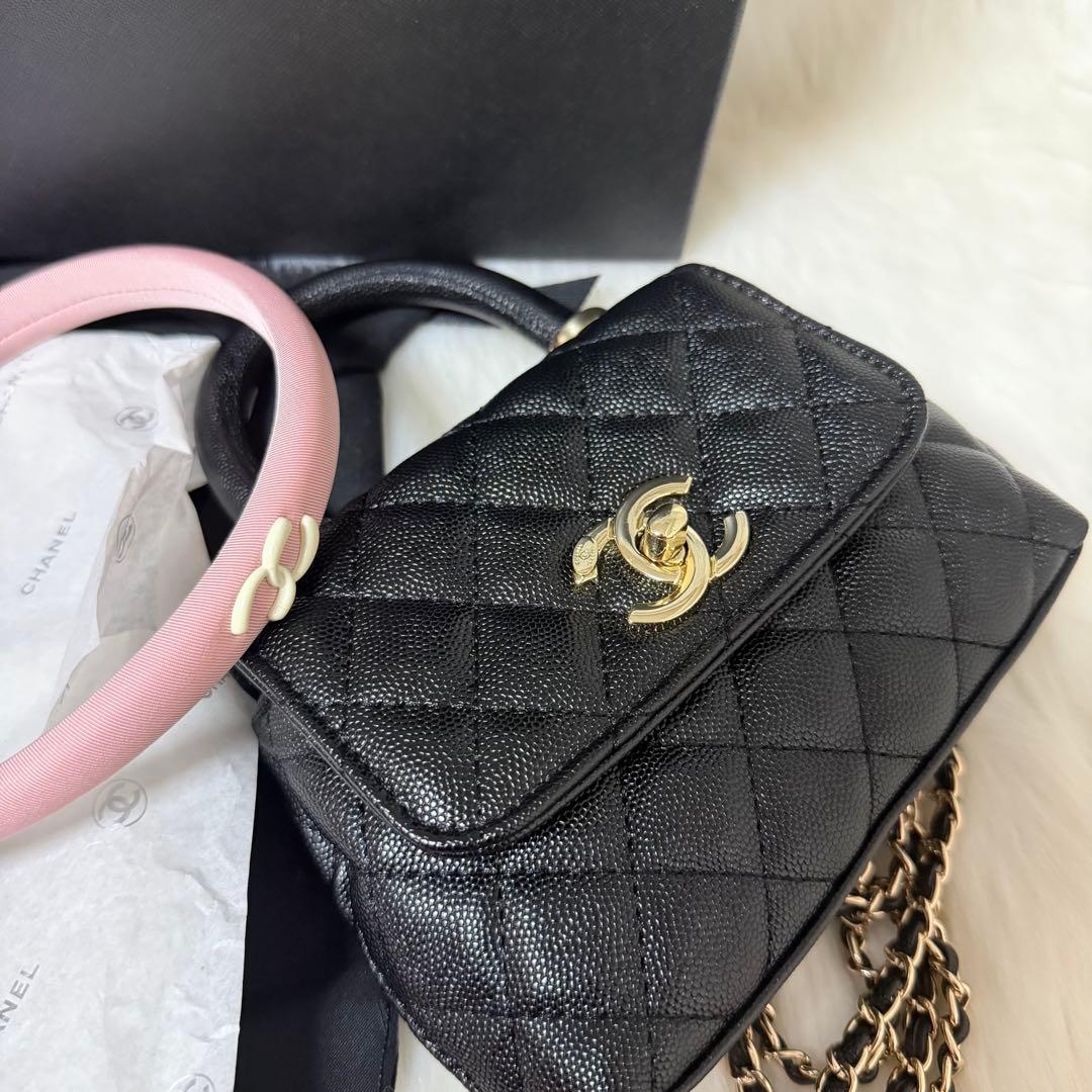 新品☆CHANEL ノベルティ☆ハンドルミニショルダーバッグ