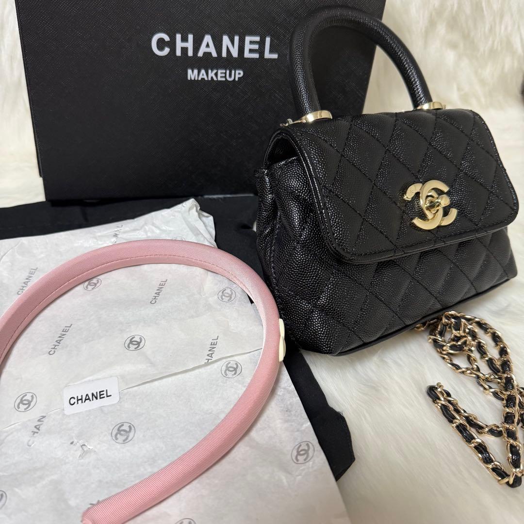 新品☆CHANEL ノベルティ☆ハンドルミニショルダーバッグ